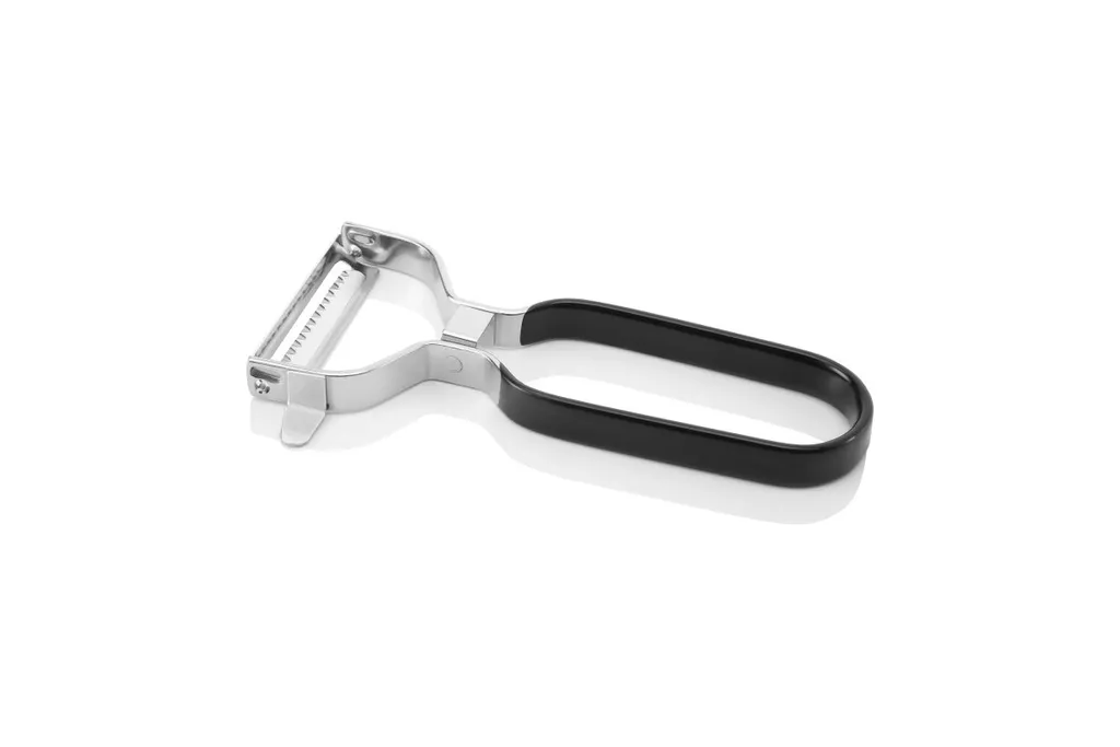 Stanley Rogers Julienne-Schneider 12 Cm, Küchenhelfer Mit Ergonomischen Premium-Softtouch-Griff, Spiralschneider Mit Funktionsteil Aus Edelstahl (Farbe: Silber/Schwarz), Menge: 1 Stück – Bild 2