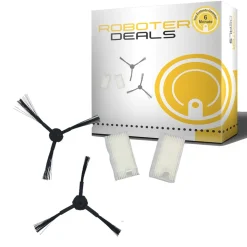 Roboter-Deals Zubehör Set Für Medion (2x Seitenbürsten & 2x Filter)