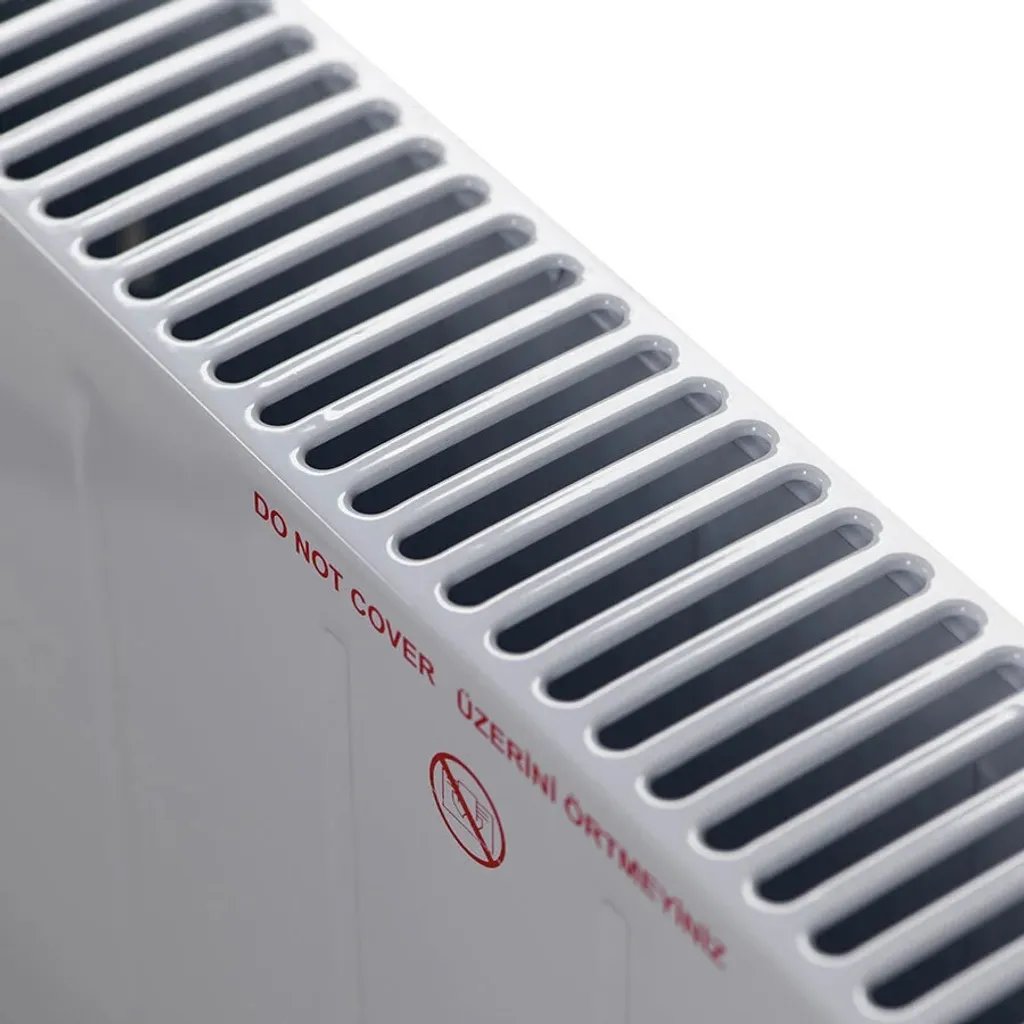Luxell Konvektor Heizung Bodenheizung Standgerät Weiß 2500W Breite 77cm HC-2947 – Bild 3