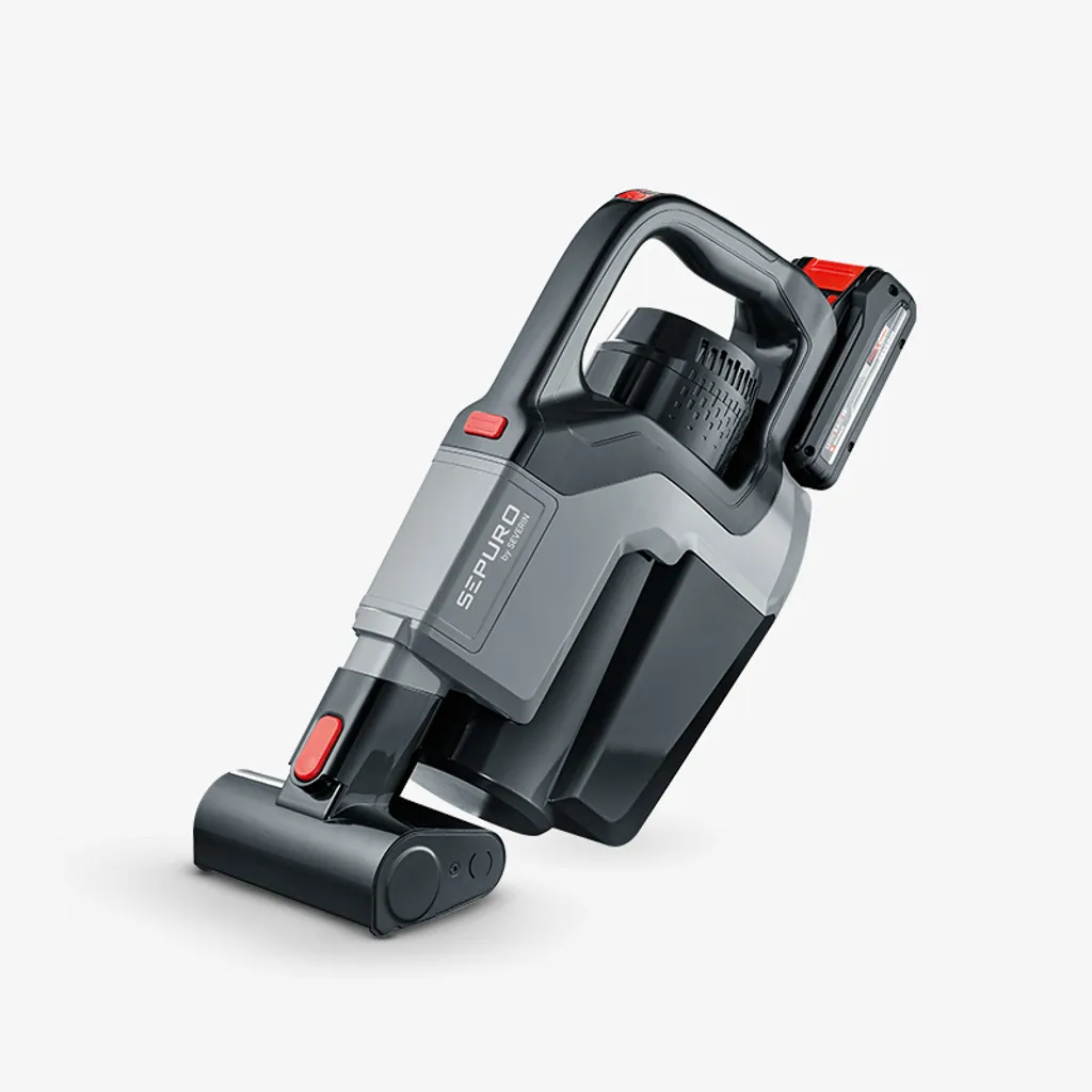 SEVERIN SEPURO - Akku Hand- Und Stielsauger Mit Staubbeutel HV 7185 Akku Bis 60 Min HV 7185 Aus Kunststoff, Anthrazitgrauschwarz Matt – Bild 13
