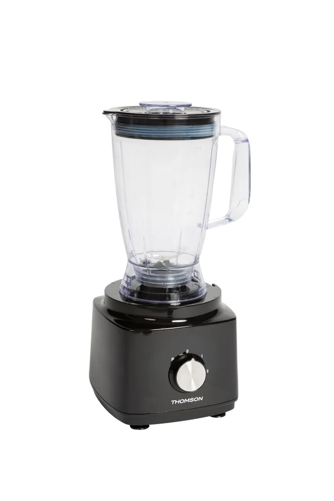 THOMSON Multifunktionsküchenmaschine 750 Watt, Volumen 1,8 Liter, Schwarz – Bild 3