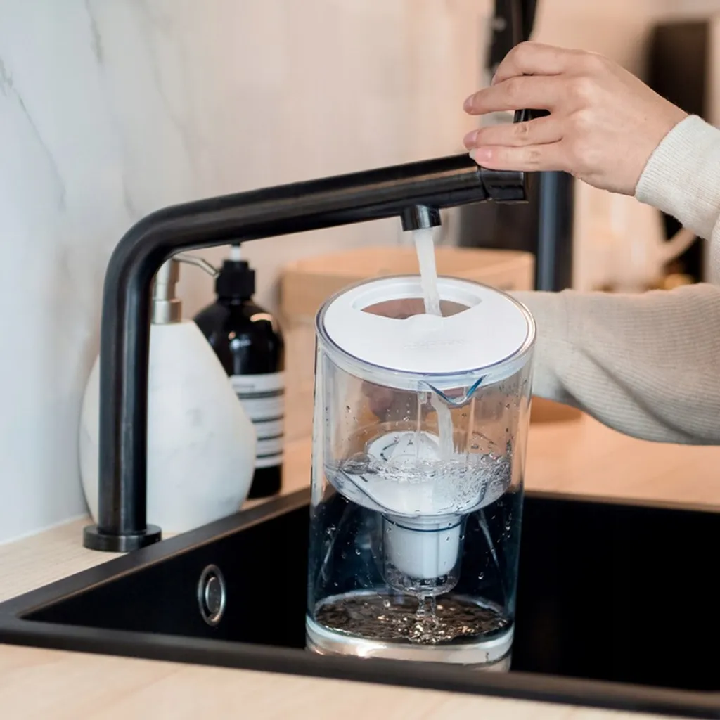 Glas Wasserfilter Wessper 2,5 L Mit 10 Filterkartuschen, Kompatibel Mit Brita Maxtra – Bild 10