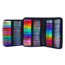 H&B 240 Glitter Color Artist Gel Pen Set Mit 120 Passenden Farbminen Feine Tipps Malbuch Zum Zeichnen Skizzieren Schule Schrein Lieferanten Bue Rozubehoer DIY Tools Kit