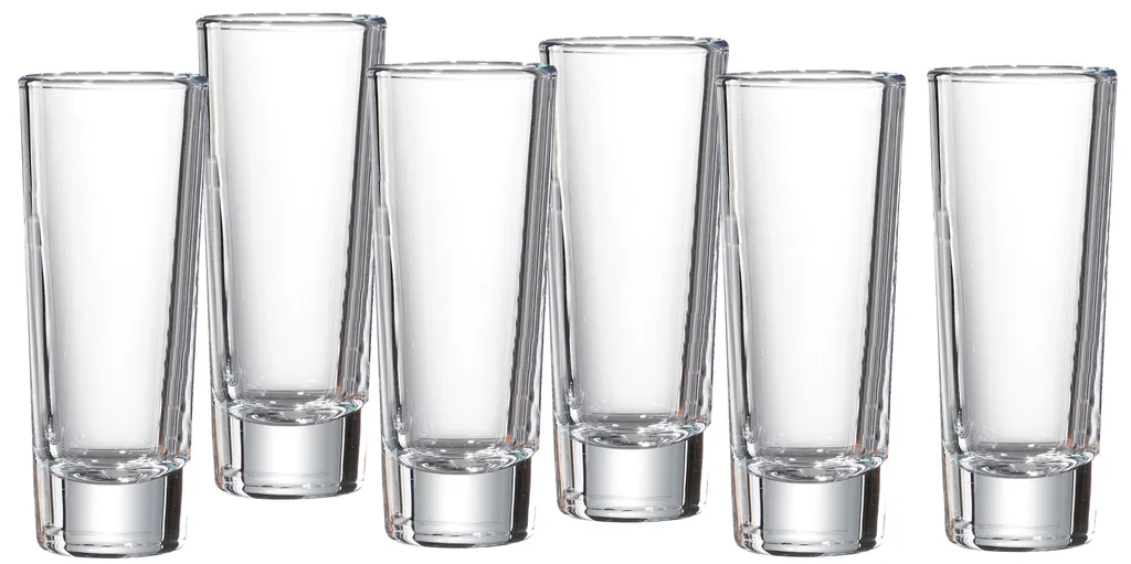Snap By R&B Ritzenhoff & Breker Stamper Skol 6er Set, Schnapsglas, Becher, Glas, Klar, 65 Ml, 811667