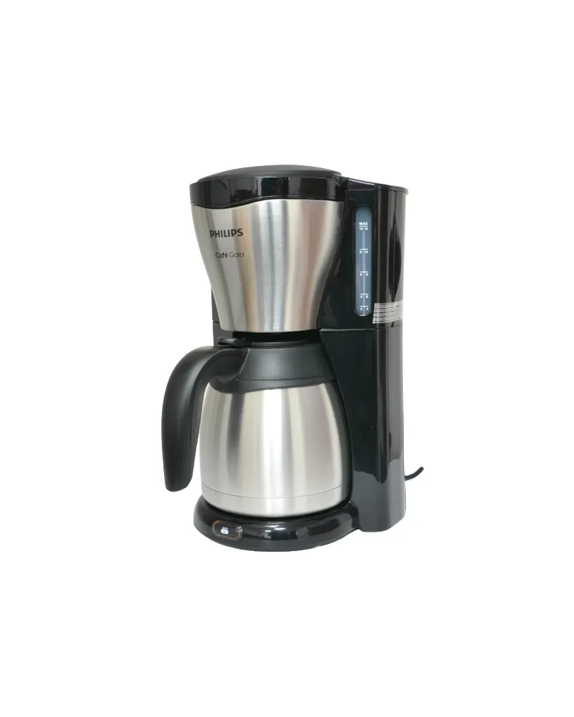 PHILIPS Gaia Collection HD7548/20 Kaffeemaschine Thermokanne, Schwarz/Edelstahl – Bild 7