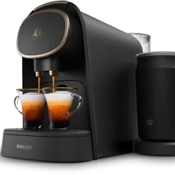 PHILIPS L'or Barista Dunkelgrau + Milchaufschäumer LM8018/90