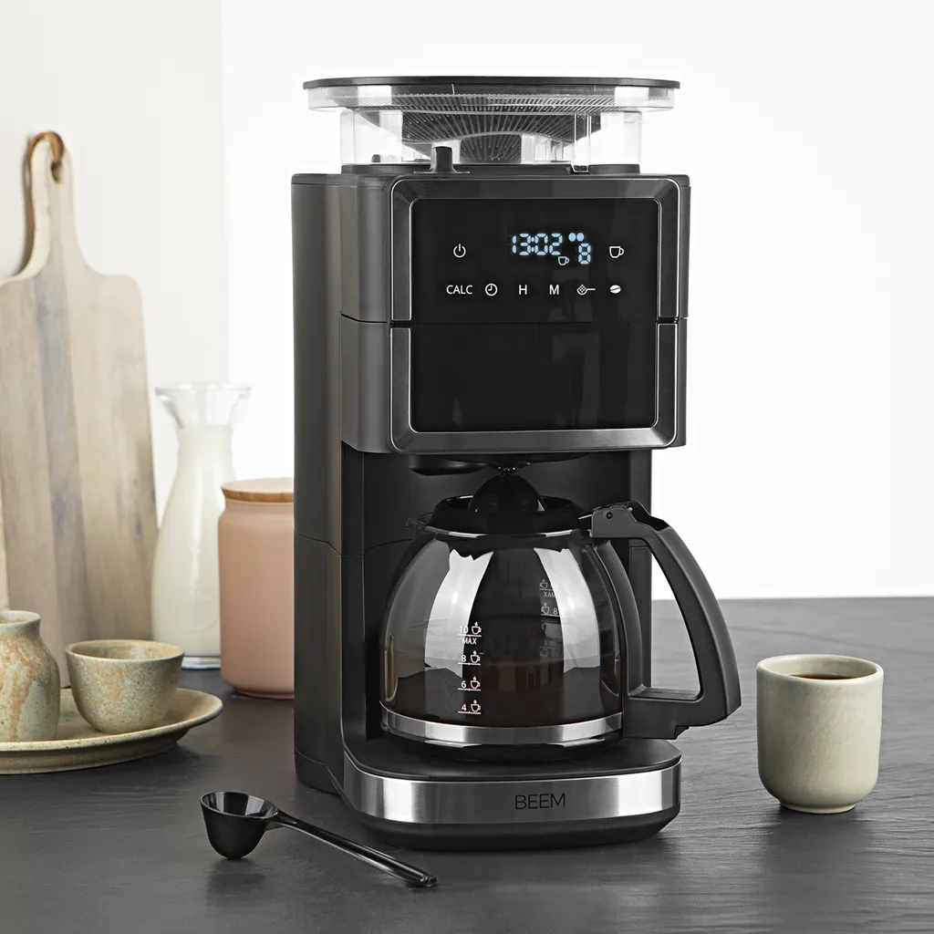 Maxxworld Kaffeemaschine Filterkaffeemaschine Edelstahl Thermoskanne Timer Mit Mahlwerk – Bild 18