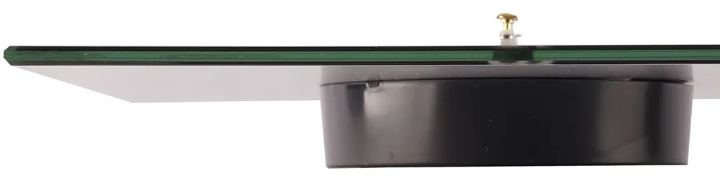 Levandeo Wanduhr Glas 30x30cm Glasuhr Uhr Glasbild Kräuter Küchenuhr Küche Deko – Bild 3