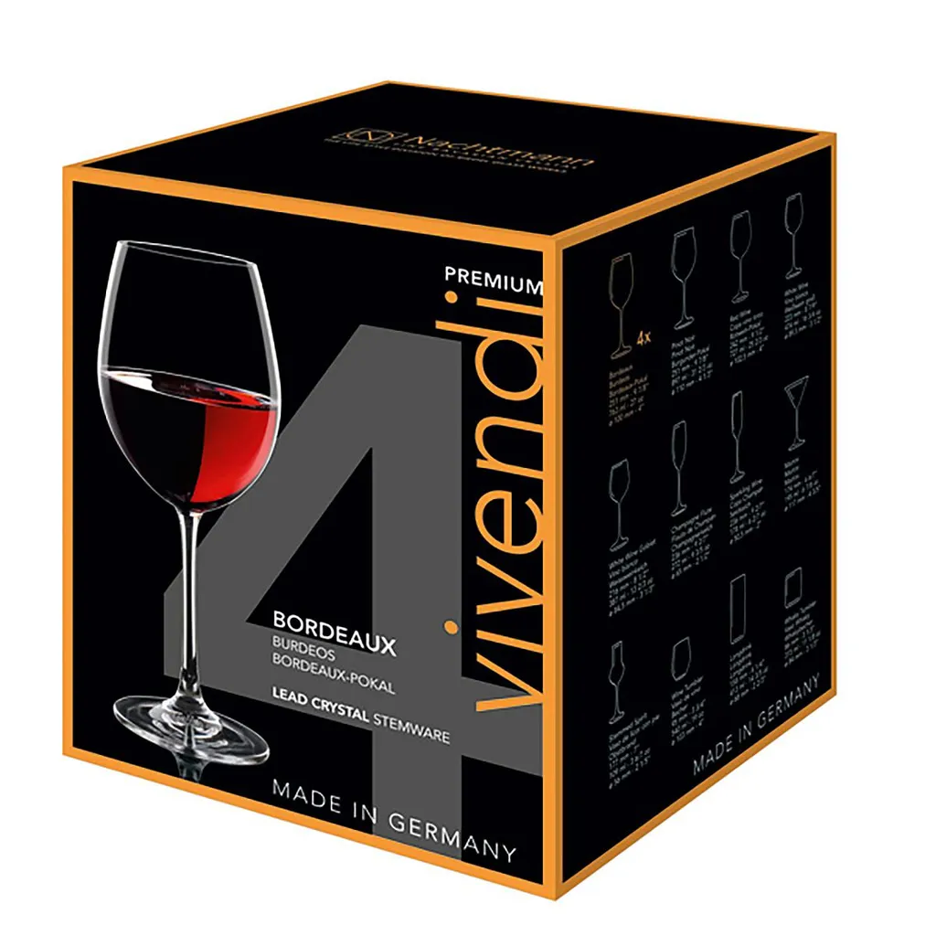 Nachtmann 0092035-0 Vivendi Rotweinpokal, 727 Ml, Klar (4er Pack) – Bild 7