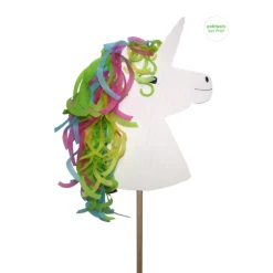 Prell Bastelset Steckenpferd Einhorn 3 Stück (ohne Stab)