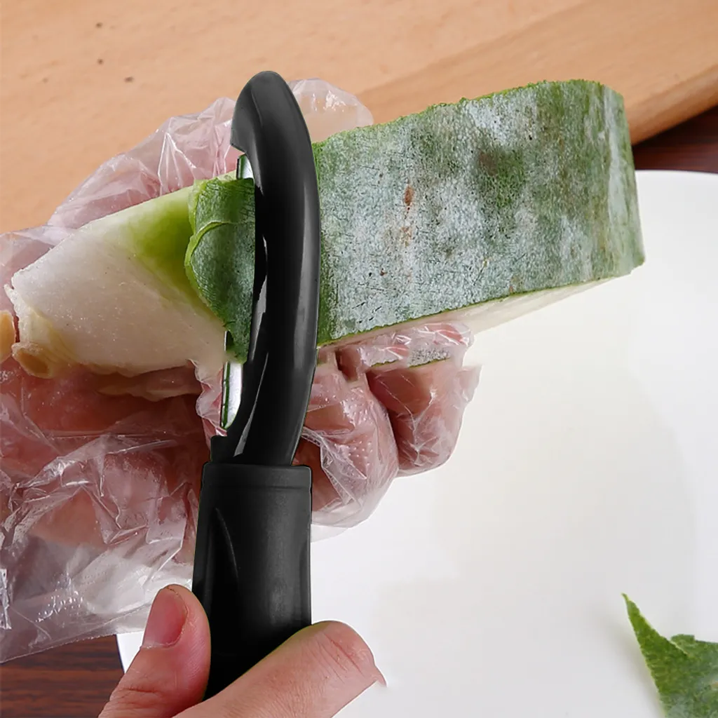 Jormftte Kartoffelschäler | Pendelschäler | Gemüseschäler | Obstschäler -schwarz – Bild 3