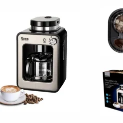 BBLOO TOOLS Filterkaffeemaschine TMPCF020S 600 W 4 Tassen 600W