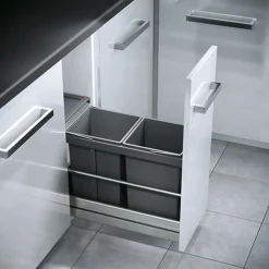 Naber Tandem 2, Abfallsammler Für Frontauszüge, Graphitgrau