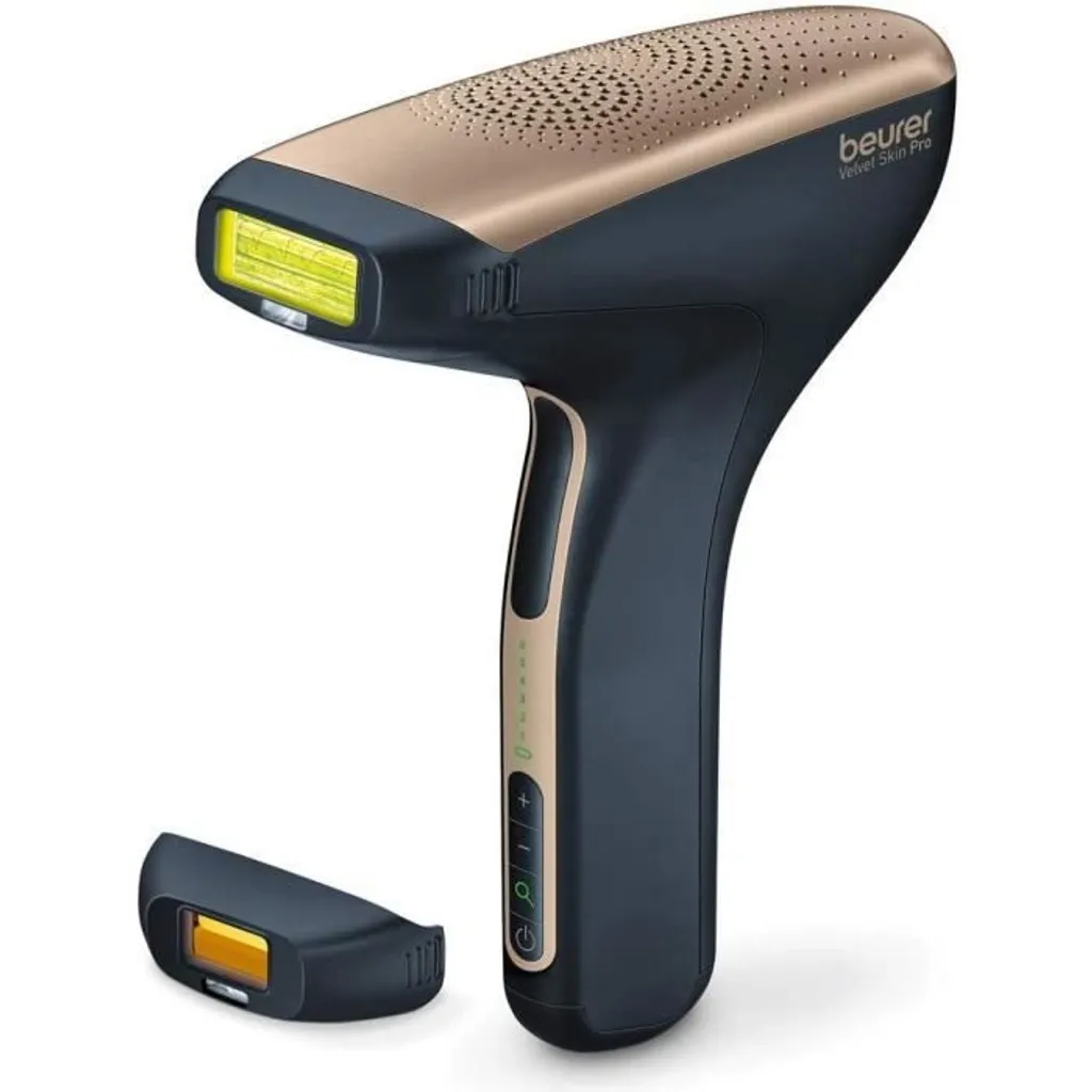 Beurer IPL 8800 VelvetSkin Pro Schwarz - Gepulste Leichte Haarentfernungsvorrichtung - 600.000 Blitze