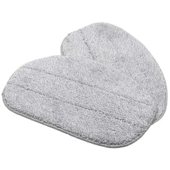 Vhbw 2x Wischbezug Kompatibel Mit Leifheit CleanTenso Dampfreiniger, Dampfmop - Mikrofaser, Grau