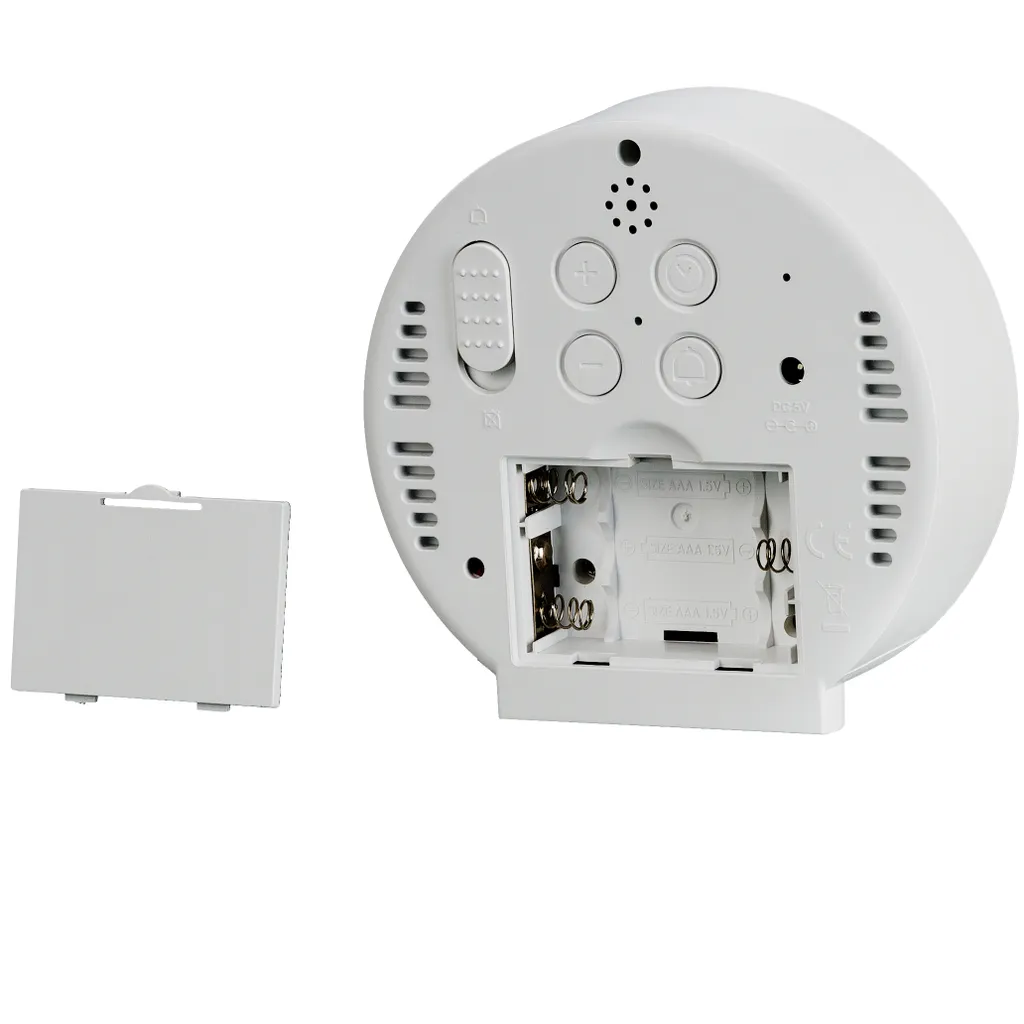 Bresser MyTime Echo FXR Wecker Farbe: Weiss, LED Farbe: Weiß – Bild 8