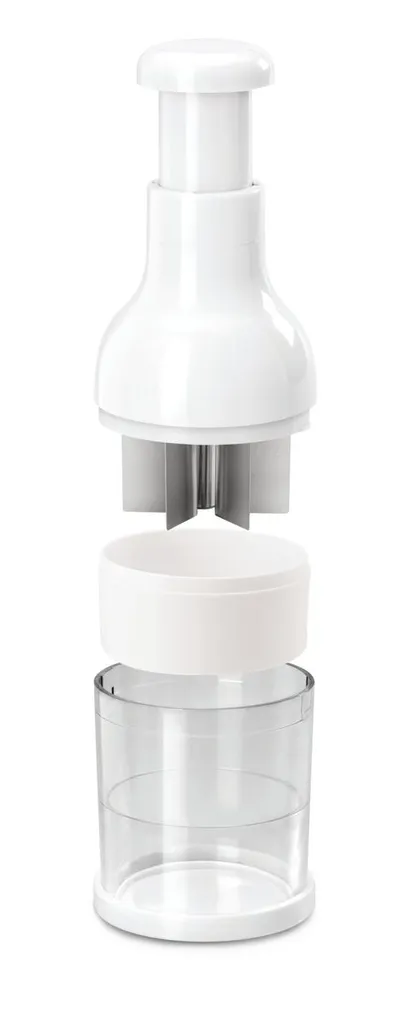 Gravidus Zerkleinerer Zwiebelschneider Zwiebelhacker Zerkleiner Gemüsezerkleinerer Weiß – Bild 5