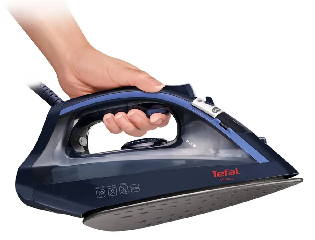 TEFAL FV1713 Virtuo Dampfbügeleisen (2000 Watt, Antihaftbeschichtet) – Bild 3