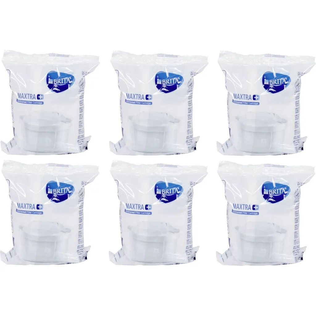 BRITA Wasserfilter Marella Im Vorratspack Mit 6 X Maxtra Kartuschen, Farbe Weiß – Bild 6