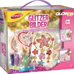 Heller Joustra Joustra Kreativ- & Bastelset "GLITZER BILDER" Im Koffer