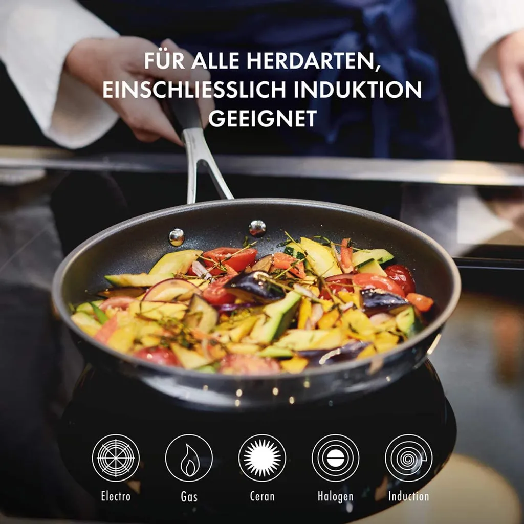 Zwilling J.A. Henckels CORNELIA POLETTO BY ZWILLING Bratpfannen, Set 3-teilig (20 Cm + 24 Cm + 28 Cm) – Bild 12