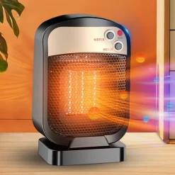 Redcoringe 800 Watt Elektroheizgebläse Keramik Heizlüfter Elektroheizer 2 Heizstufen