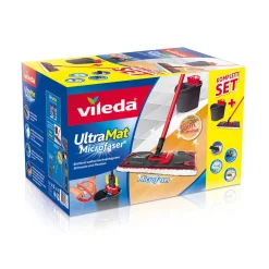 Vileda ULTRAMAX Komplett-Set Bodenwischer Und Eimer PowerPresse