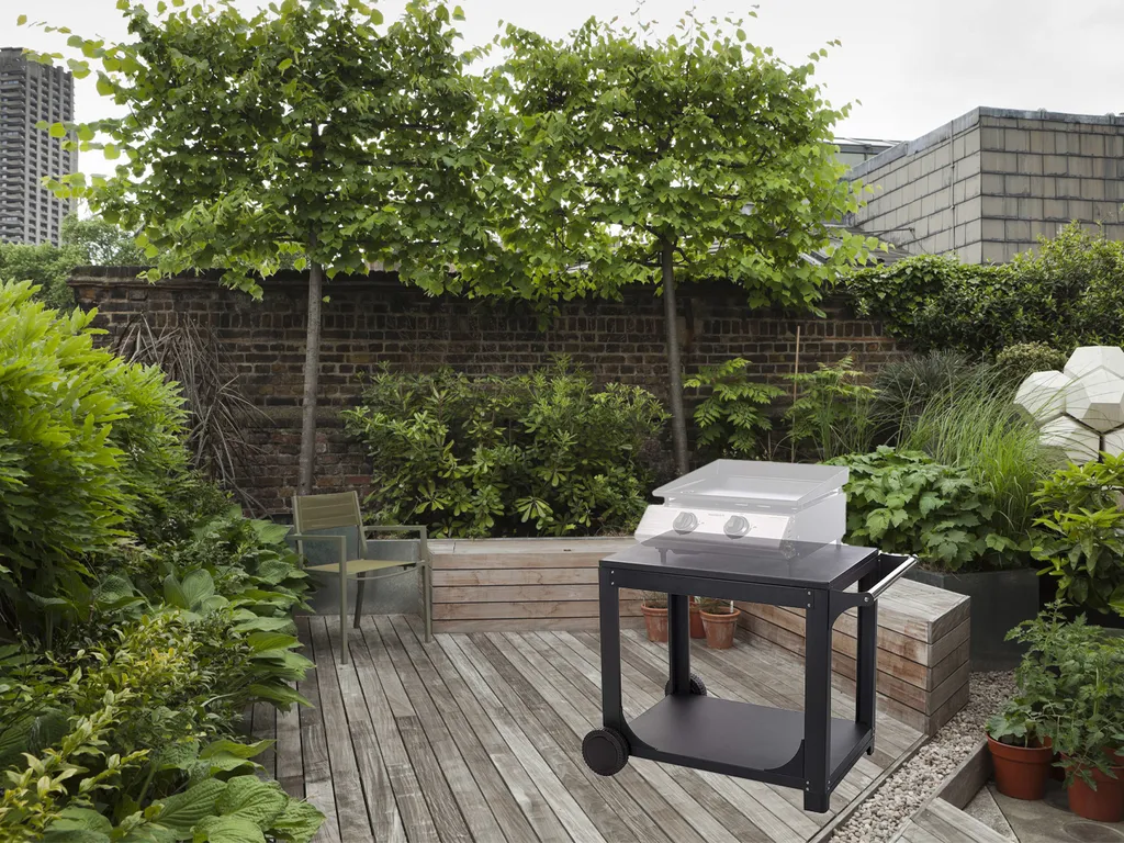 Firefriend ROLLWAGEN Mit Praktischer Arbeitshöhe Für Outdoor Gasgrill Camping Servierwagen – Bild 3