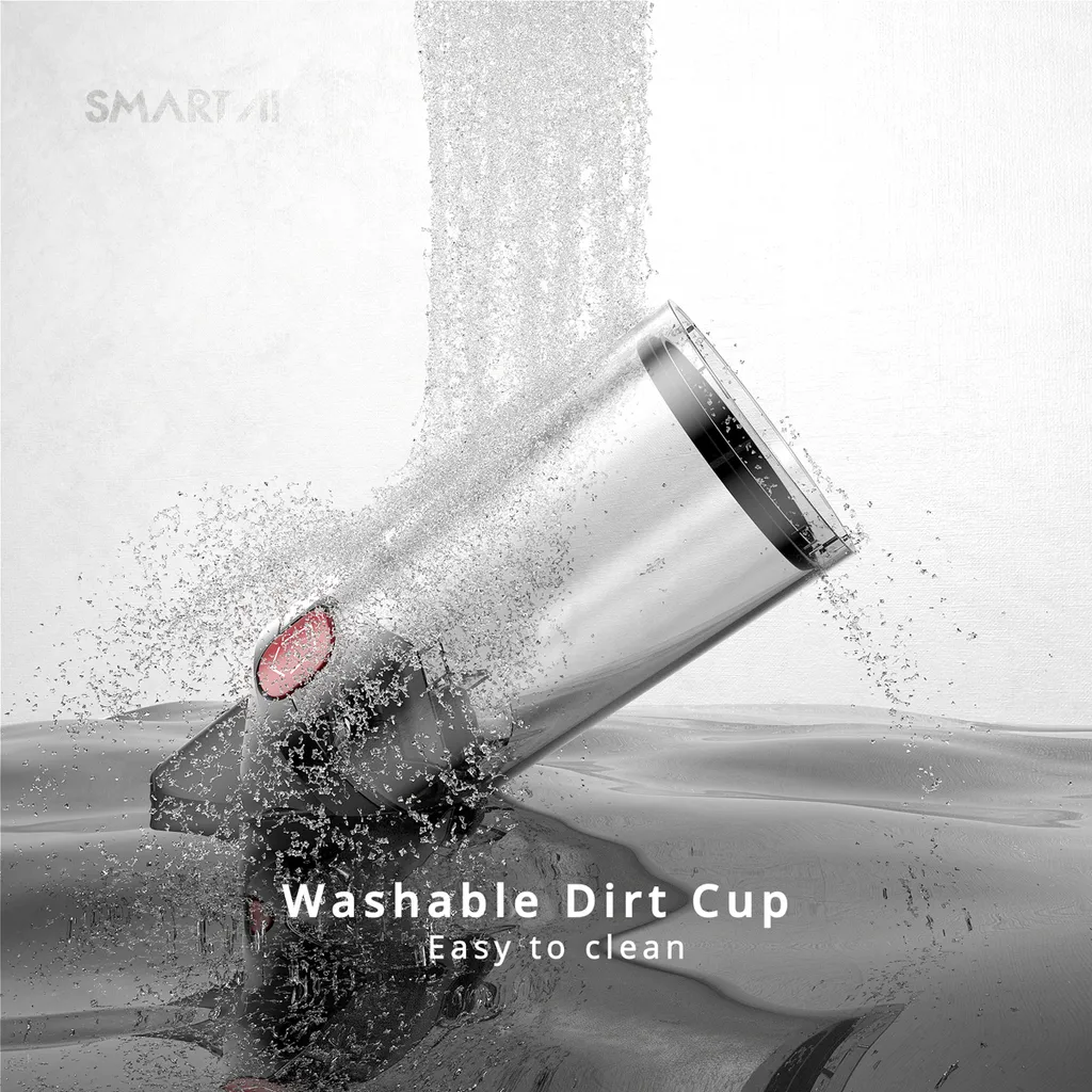 360 SmartAI H5 Handstaubsauger 15000PA Autostaubsauger Vacuum Cleaner Mini Handheld Beutellos Kabellos Leistungsstarker Zyklon-Sauger Für Haus Und Auto Mit Doppeltem Verwendungszweck – Bild 10