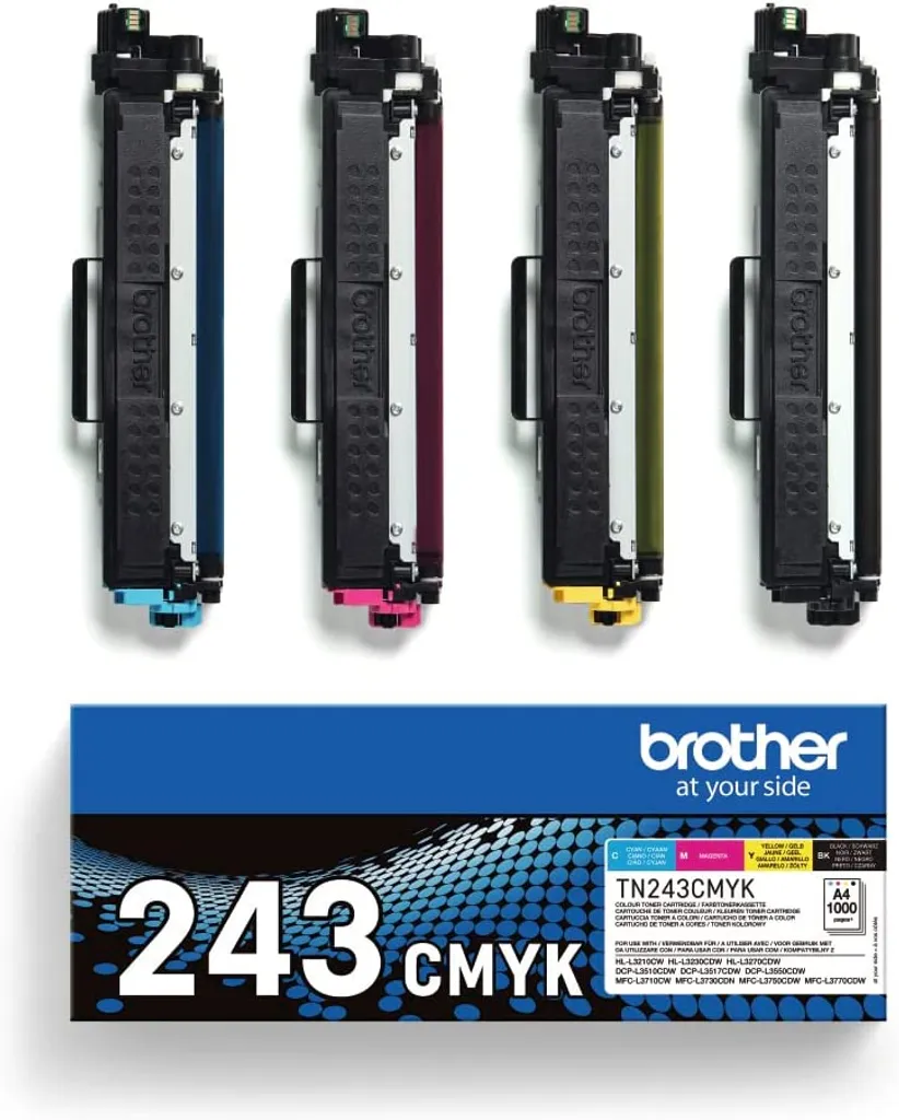 Brother Toner Für Brother HL-L3210/L2350CW Multi-Pack Cyan Magenta Yellow Black – Bild 7
