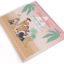 Nici Schrumpffolien-Set DIY Wild Friends A5 Transparent 57 Stk