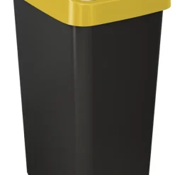 Keeeper Abfalleimer "magne" 45 Liter Graphite / Gelb