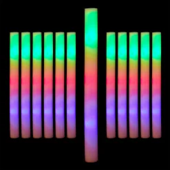 Relaxdays Leuchtstab LED 12er Set