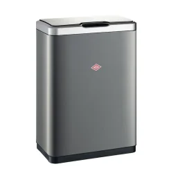 Wesco: Sensor Mülleimer IMASTER DOUBLE Graphit (382411-77)