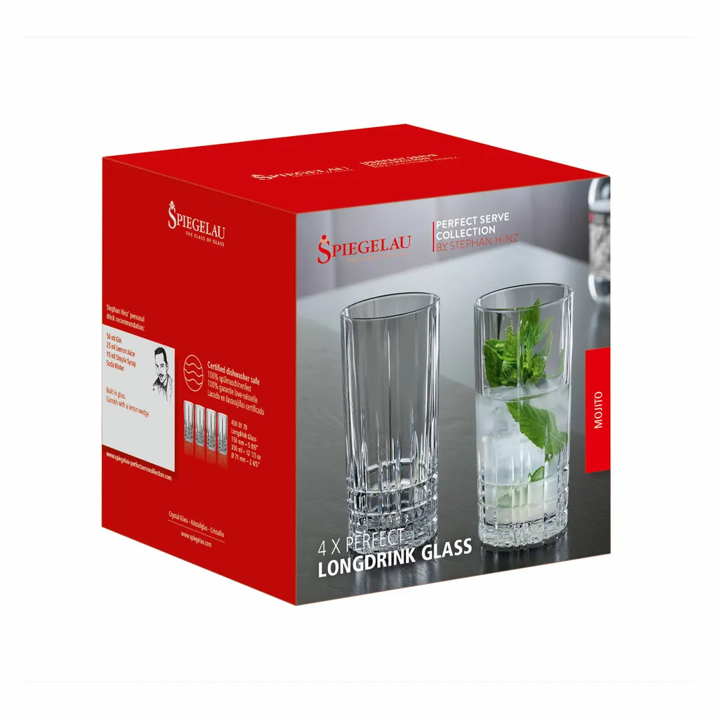 Spiegelau 4500179 Longdrinkbecher Perfect, 350 Ml, Klar (4er Pack) – Bild 5