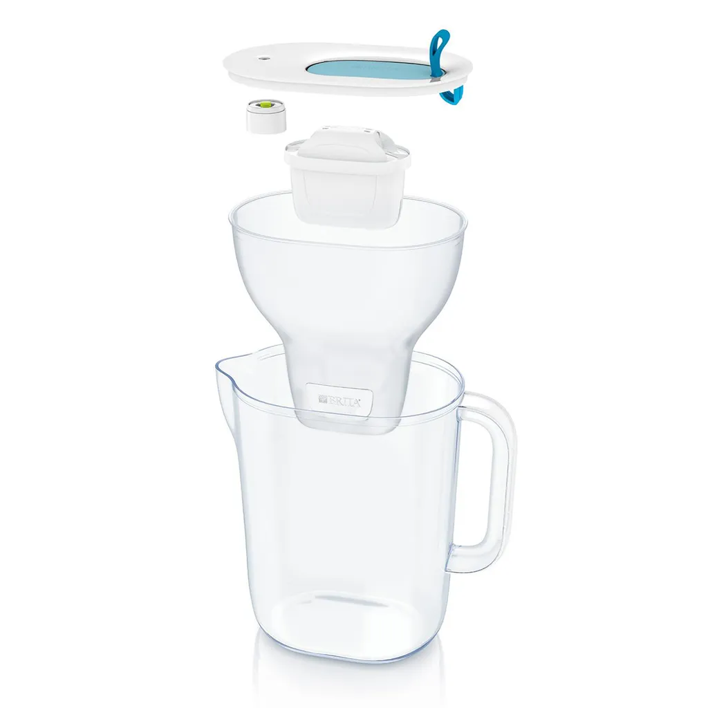 BRITA Wasserfilter Style 2,4l Gletscherblau Inkl. 3 MAXTRA+ Kartuschen – Bild 3