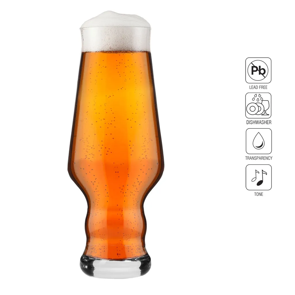 KROSNO Splendour IPA Biergläser, 6er-Set, 400 Ml – Bild 3