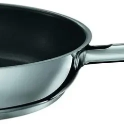 Rösle RÖSLE ELEGANCE Bratpfanne 28 Cm Hochwertige Universalpfanne Mit Antihaftversieglung ProStone, Edelstahl 18/10, Induktionsgeeignet