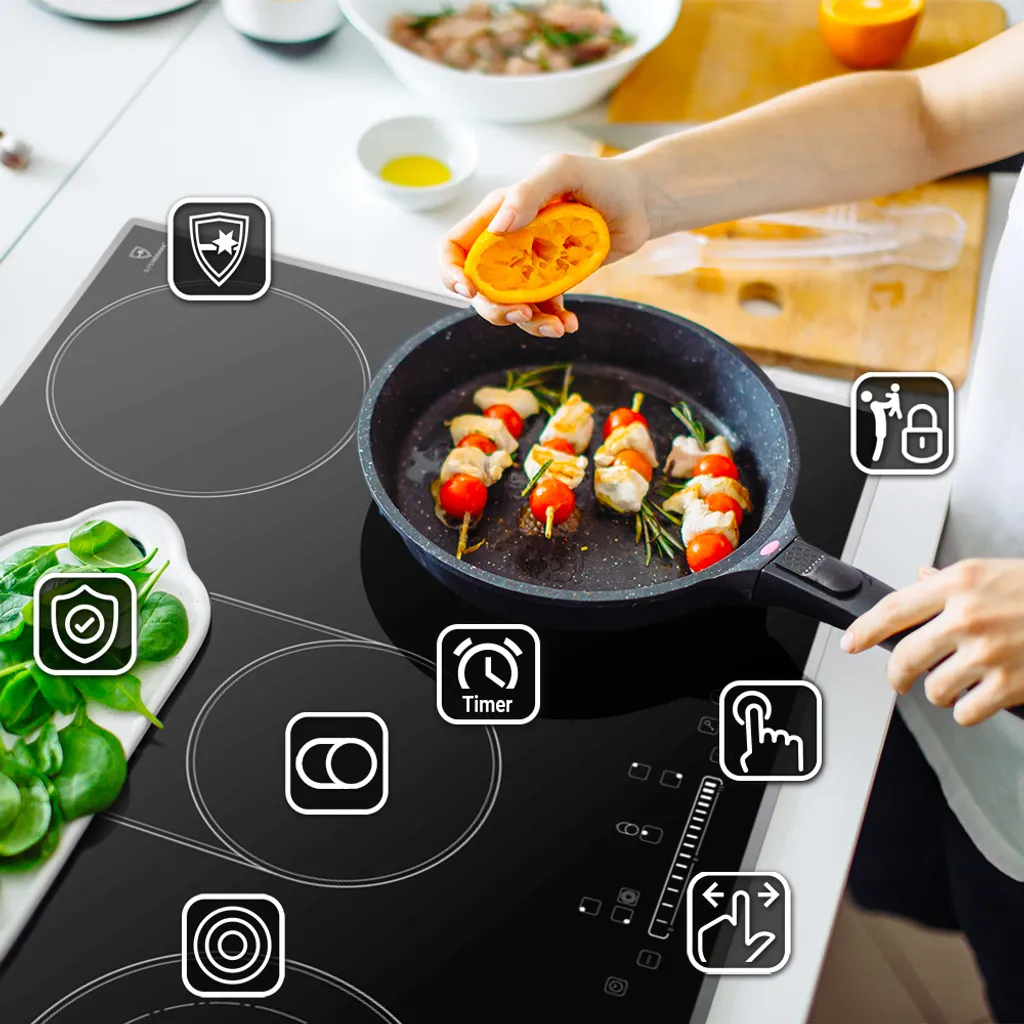 KKT KOLBE Küchentechnik Glaskeramik-Kochfeld Autark KF7705ED – Bild 6