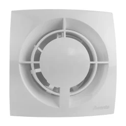 VONLIS Badlüfter Badventilator Lüfter Bad Ventilator Wohnraumlüfter Wandlüfter Zuluft Abluft Belüftung Entlüftung Badezimmer Einbautiefe 50 Mm Kurz Ø 100 Mm Standard Nein