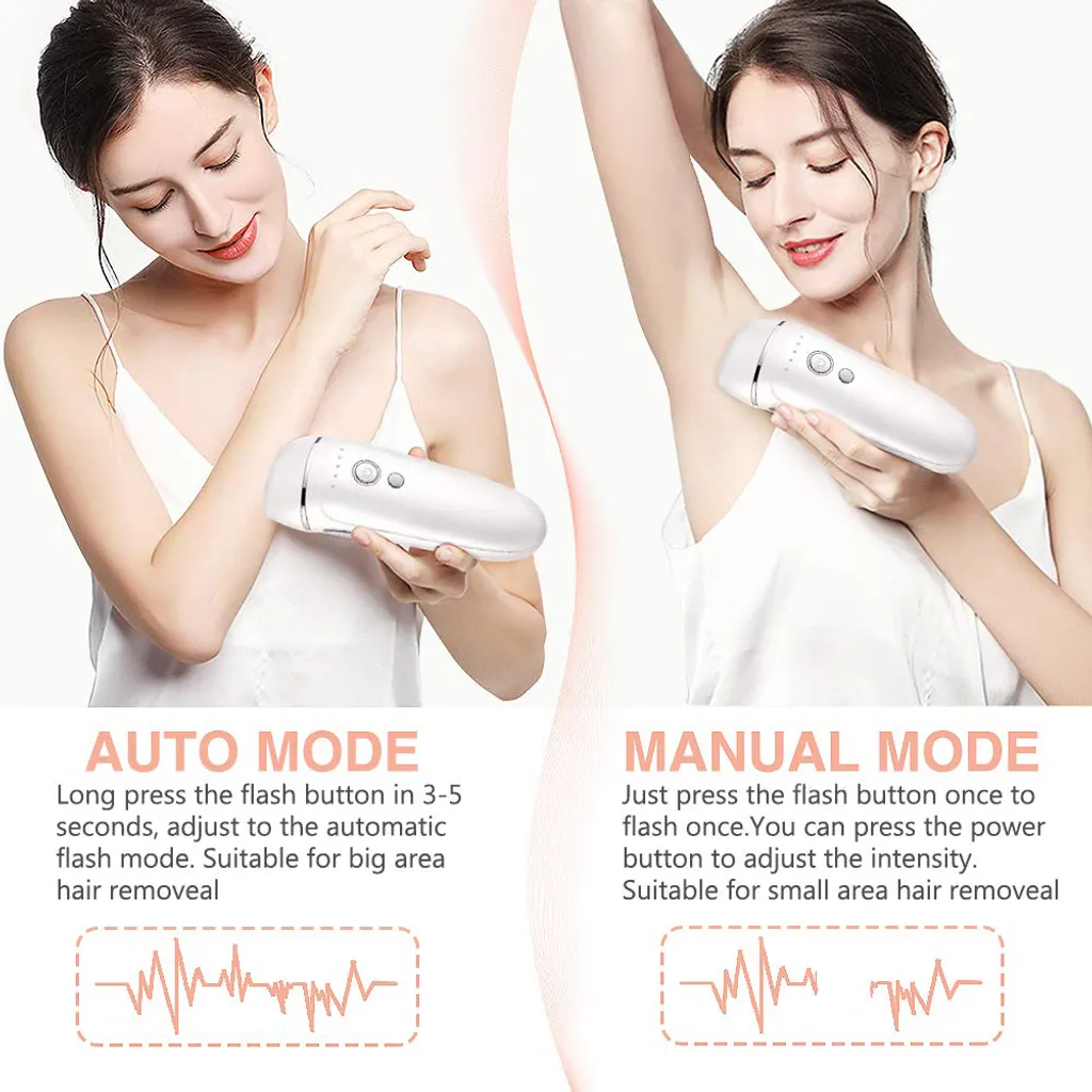 Hikeren Haarentfernung Haarentfernungsgerät Laser Dauerhafte Haarentfernung Geräte Haarentfernung Für Körper Gesicht Bikini-Zone & Achseln – Bild 3