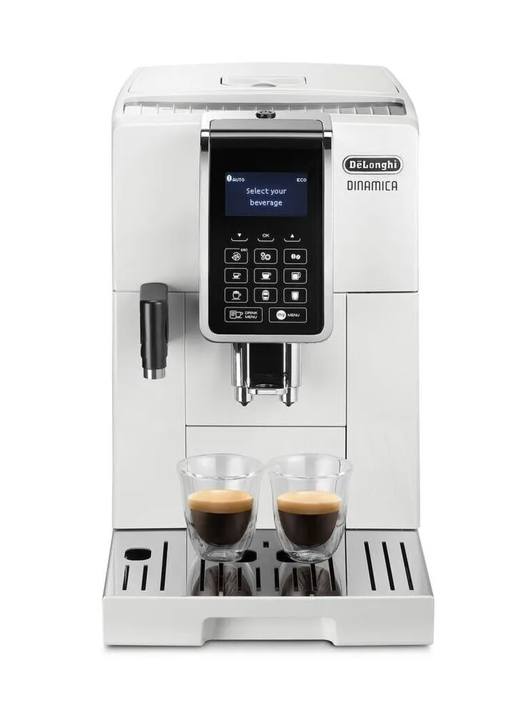 Rubies Delonghi ECAM 353.75.W Dinamica Kaffeevollautomat Weiß 1450 Watt 1,8L Tank – Bild 5