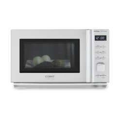 Caso M 20 Cube Ceramic Mikrowelle Silber 20L 800W LED-Display Kindersicherung