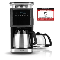 Maxxworld Kaffeemaschine Filterkaffeemaschine Edelstahl Thermoskanne Timer Mit Mahlwerk