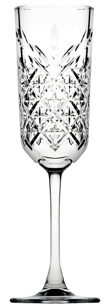 Pasabahce 440356 Timeless Sektglas, Sektkelch, 175ml, Glas, Transparent, 4 Stück