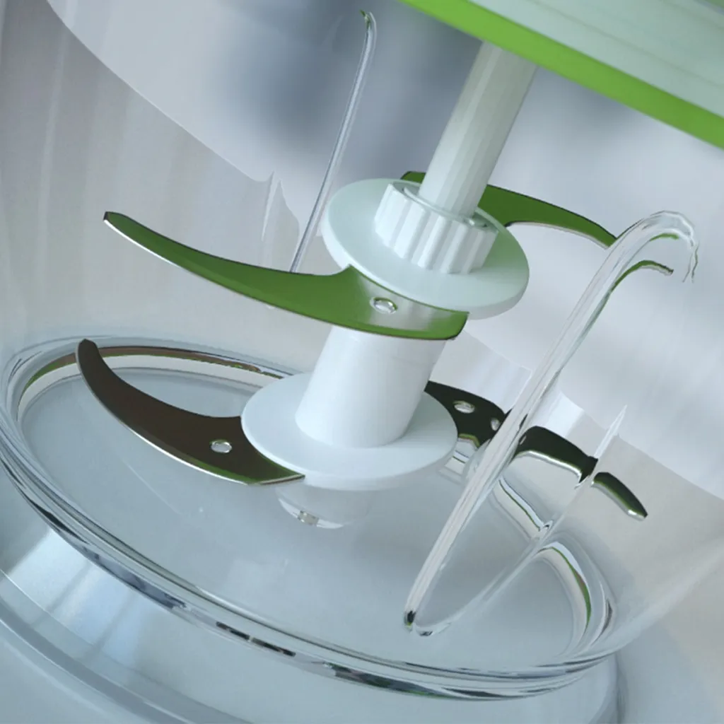 MediaShop Livington MagiCut | Kompakter 6-in-1 Multi-Zerkleinerer | 360ml Und 1000ml Fassungsvermögen | Schneidet, Mischt, Hackt, Reibt, Schlägt & Rührt | 300 Watt | 2 Kunststoffbehälter Inkl. Deckel | 300 Watt – Bild 5