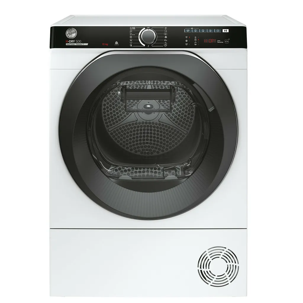Hoover NDPEH10A2TCBEXS-S Trockner Wärmepumpentrockner Schuhgestell 10kg AquaVision