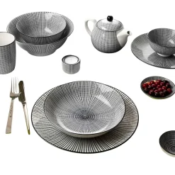 Ritzenhoff & Breker Kaffee- Und Tafelservice 34 Tlg. Takeo Stripes