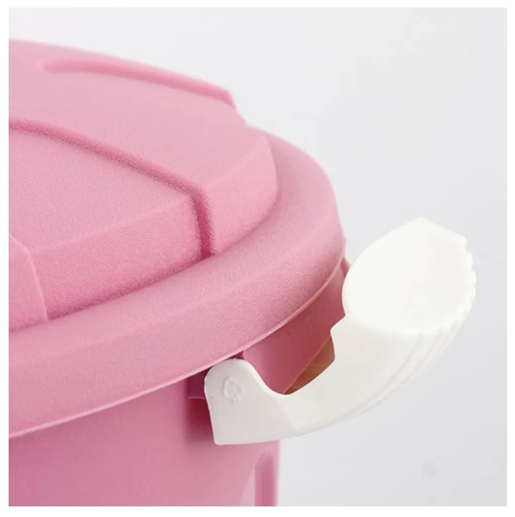 CENTI Wäschetonne Abfalleimer Mülleimer Farbig Mit Deckel 23 Liter 3 Stück Set – Bild 2