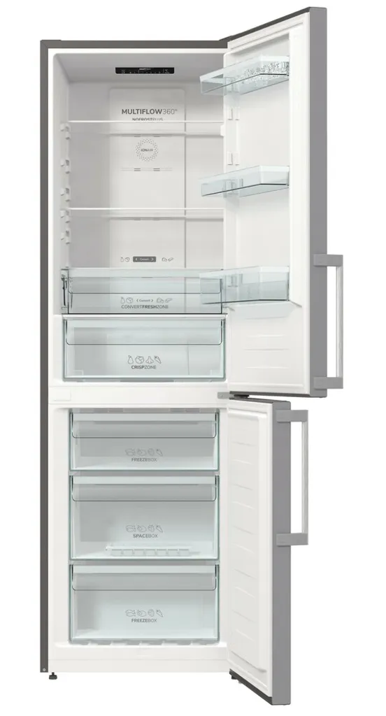 Gorenje NRK 6192 ES5F Kühl-Gefrierkombinationen - Edelstahl-Optik